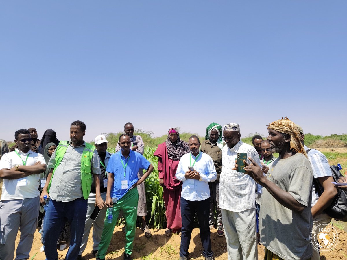 IGADHealthS's tweet image. #IGADHealth

Participants at the ongoing Cross Boarder Learning event on Natural Resource Management on the Hanaano Programme conducted a field visit to witness  how communities are restoring degraded land, improving water access, and adopting climate-smart farming practices, in…