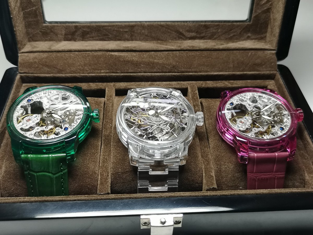 Bernice72800213's tweet image. Which material do you prefer: Sapphire , Nanosital (color-changing crystal) or YAG material ? Each material has their own advatange.

Ann@bright-sapphire.com
#LuxuryWatchCases #CustomWatches #HauteHorlogerie #WristArt #WatchLovers
#WatchCases#BespokeWatches#HighEndWatches