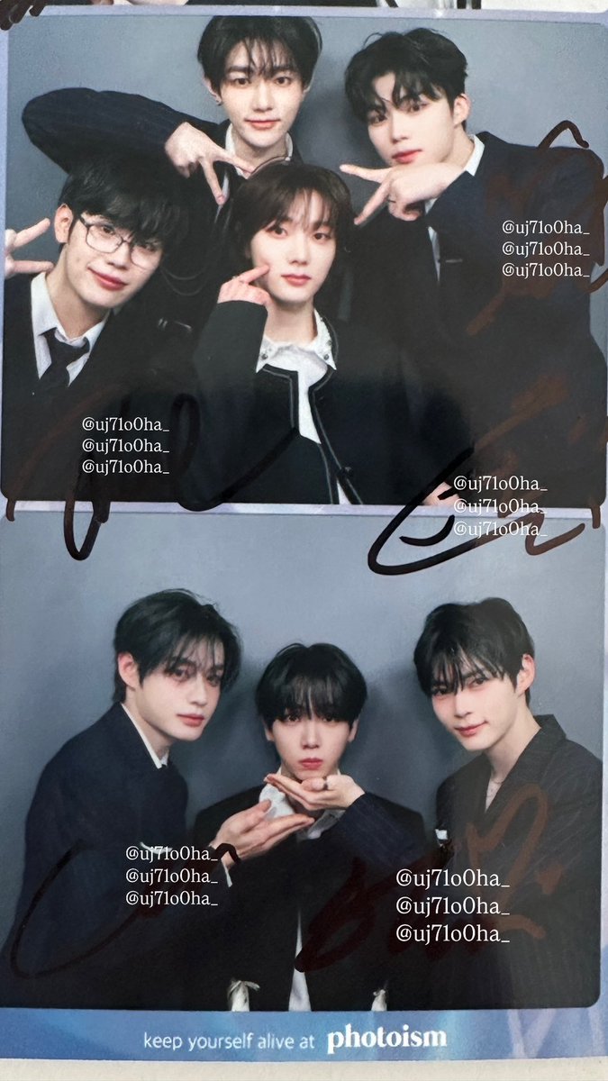 THE BND AND ZB1 4CUT SO CUTE 😭