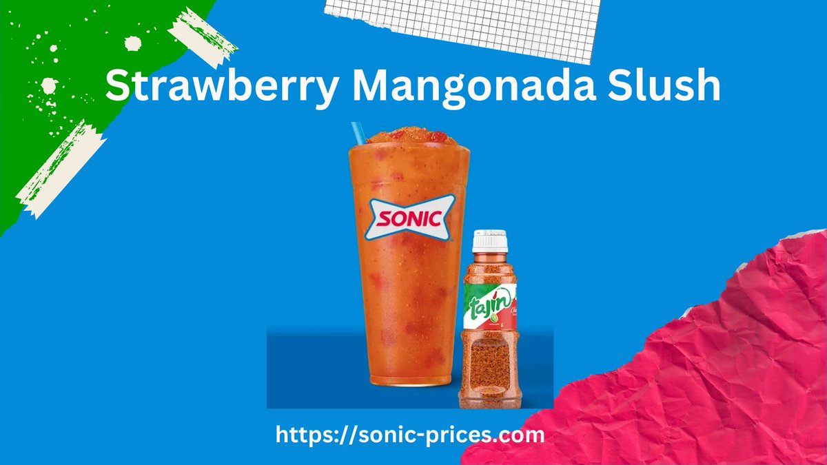 SonicPrices1's tweet photo. �� NEW at #SONIC! 🍓🥭 Try the Strawberry Mangonada Slush with @TajinUSA 🌶️💥 $2.99 (medium), March 3! Early access on the SONIC App! ⏳🔥 Details: https://t.co/xDGsU12kVG

#SonicDriveIn #Mangonada #Tajin #SweetAndSpicy #SlushLover #FrozenDrinks https://t.co/KLJRjq0FTU