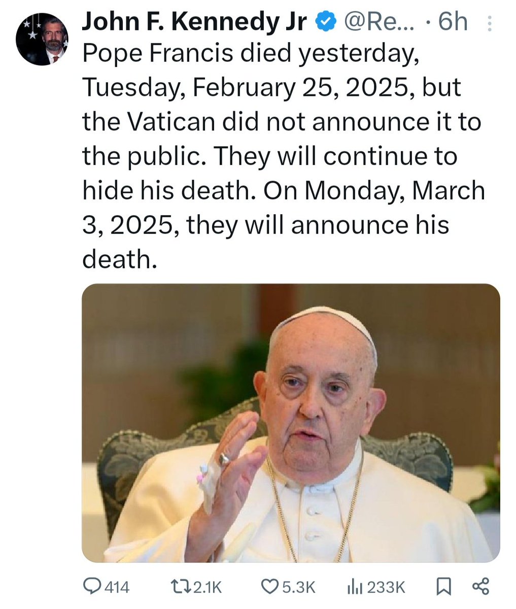 #PopeFrancis ❓❓❓❓❓