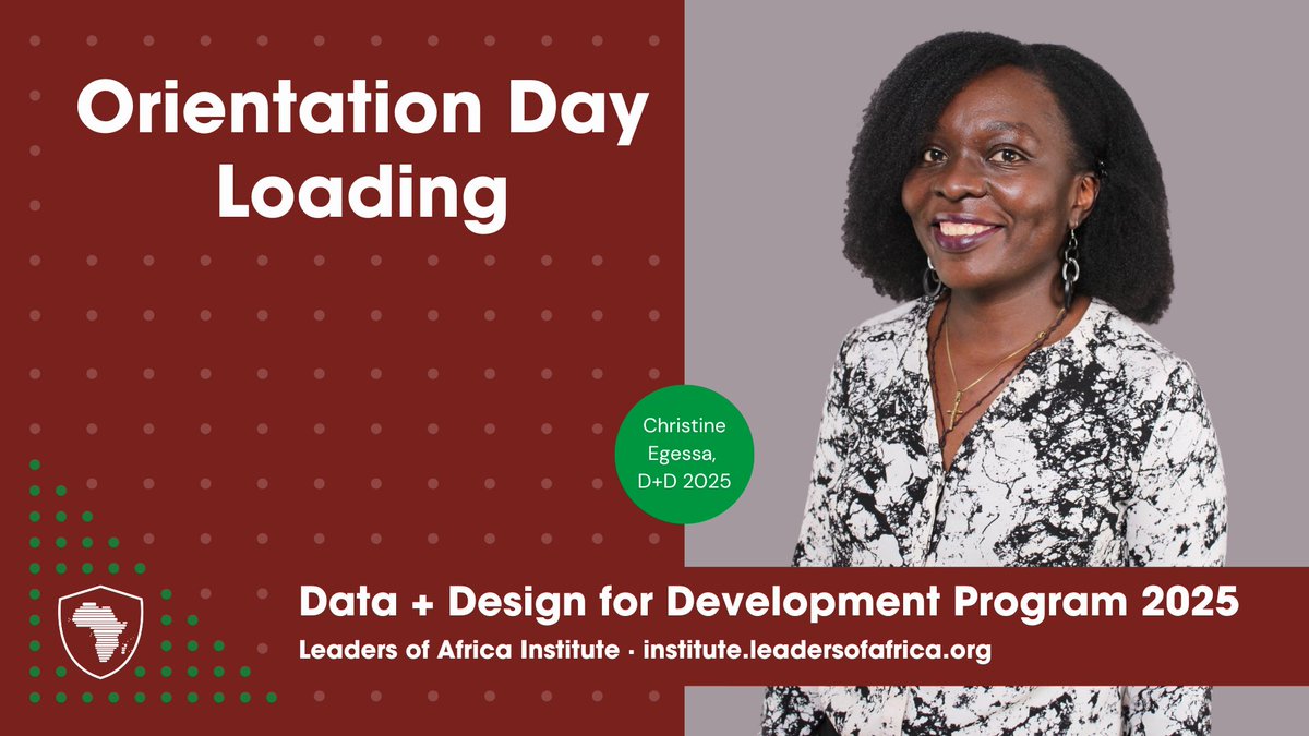 We are just days away from Orientation Day for the Data + Design for Development Program 2025🎉 Our Data and Design Scholars will explore data visualization techniques, interactive storytelling, and the use of design thinking to communicate complex information effectively. #SDGs