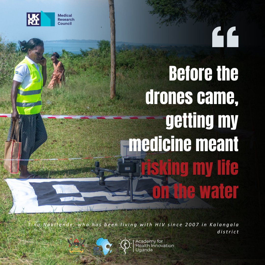 TheAcademy_IDI's tweet image. Tina Nakitende has been on ART since 2008. Born in Buwunge village in Kalangala district, where she resides, access to medicine on the island has always been expensive, tiresome, &amp;amp; even life-threatening.

However, with the help of medical drones, a lifeline is now in sight.