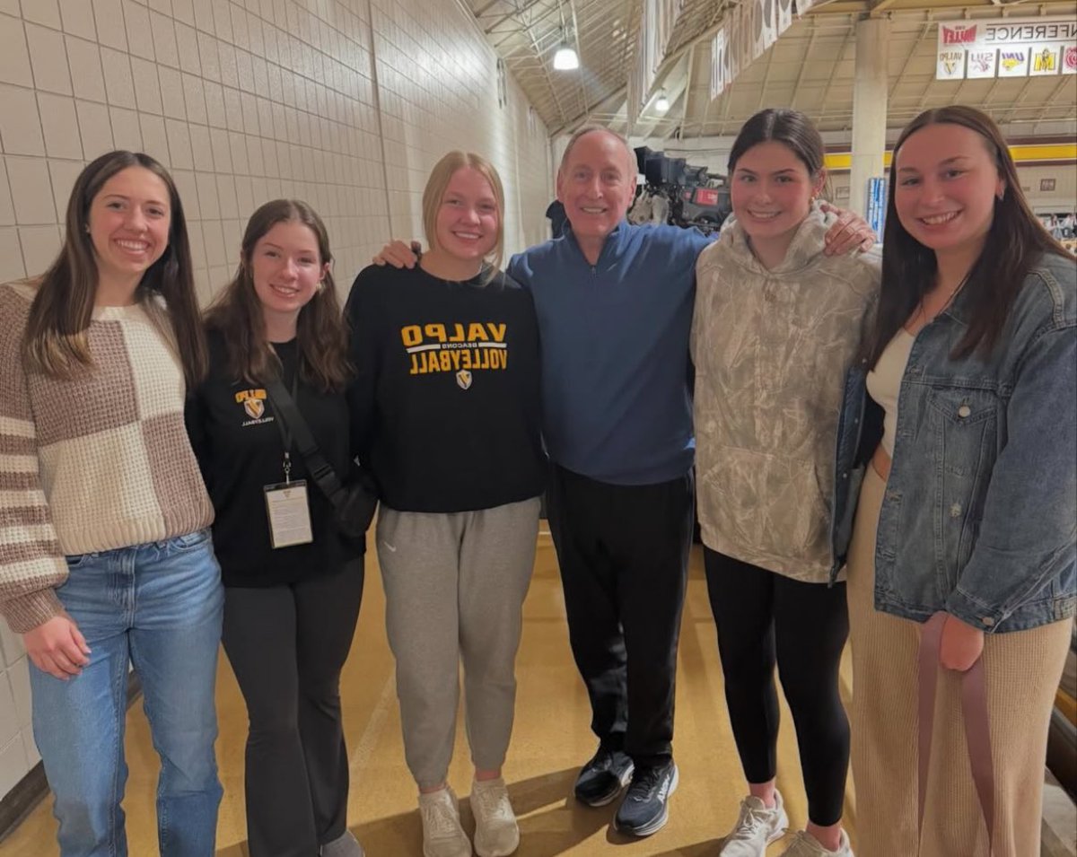 Paul Oren (@tvboren) on Twitter photo A special part of the night was when a group of <a href="/VU_VB/">Valpo Volleyball</a> players came up asking to meet Homer Drew and get a picture with him. They play on his court and they wanted to meet the coaching legend. Was honored to grab this shot. A special part of the night was when a group of <a href="/VU_VB/">Valpo Volleyball</a> players came up asking to meet Homer Drew and get a picture with him. They play on his court and they wanted to meet the coaching legend. Was honored to grab this shot.