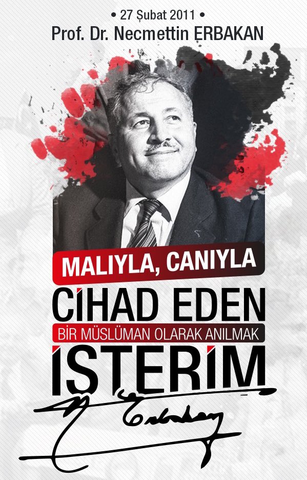 Anadolu Aslanları İş Adamları Derneği (ASKON)’un kuruluşuna vesilen olan büyük devlet ve dava adamı merhum Prof. Dr. Necmettin Erbakan’ı rahmet, minnet ve saygı ile anıyorum.