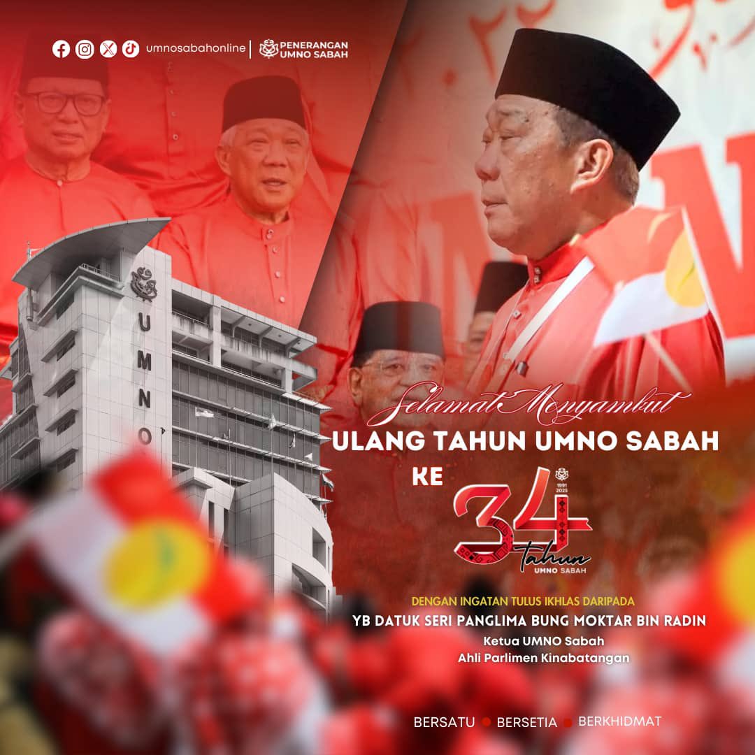 Sebuah perjalanan yang panjang, namun umno sabah mesih terus bertahan dengan semangat juang yang tinggi!!!