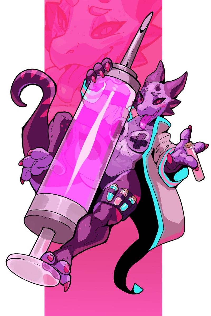 Fun Fact: the bigger the shot, the bigger your immunity. SCIENCE!
Thanks to the wonderful @Ceehaz.