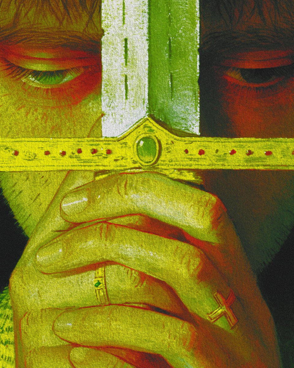 Good morning ! 🌦️✨ « 𝑽𝒐𝒘 𝒐𝒇 𝒕𝒉𝒆 𝑩𝒍𝒂𝒅𝒆 » on <a href="/objktcom/">objkt</a> !