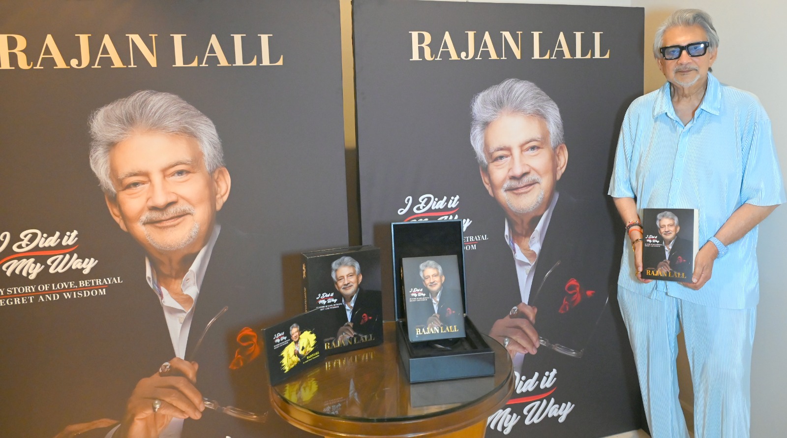 Rajan Lall's memoir bio-book