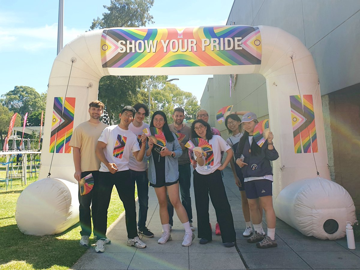 Today a group of ARMI staff and students took part in Monash's #PrideMarch! 🏳️‍🌈❤️ We're grateful for our passionate community members and so proud to be supporting an inclusive culture at ARMI #Pride <a href="/MonashUni/">Monash University</a>
