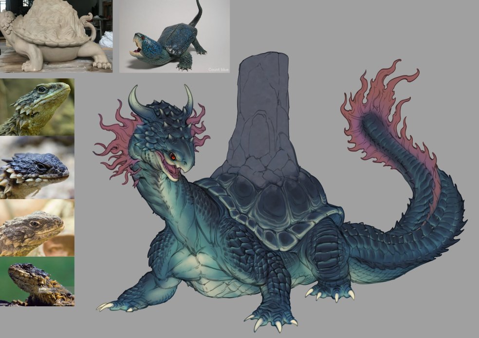 龙九子——霸下
One of the nine descendants of the loong——Ba Xia