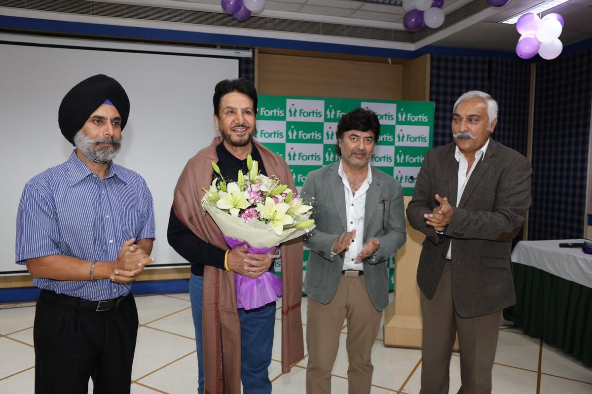 We launched Stronger Than Cancer: Unique Stories of Strength and Survival, celebrating eight brave survivors who fought with resilience. Graced by Sh. Gurdas Maan &amp; FCI team, this event was truly special. Let’s keep spreading hope! 
#StrongerThanCancer #HopeAndHealing