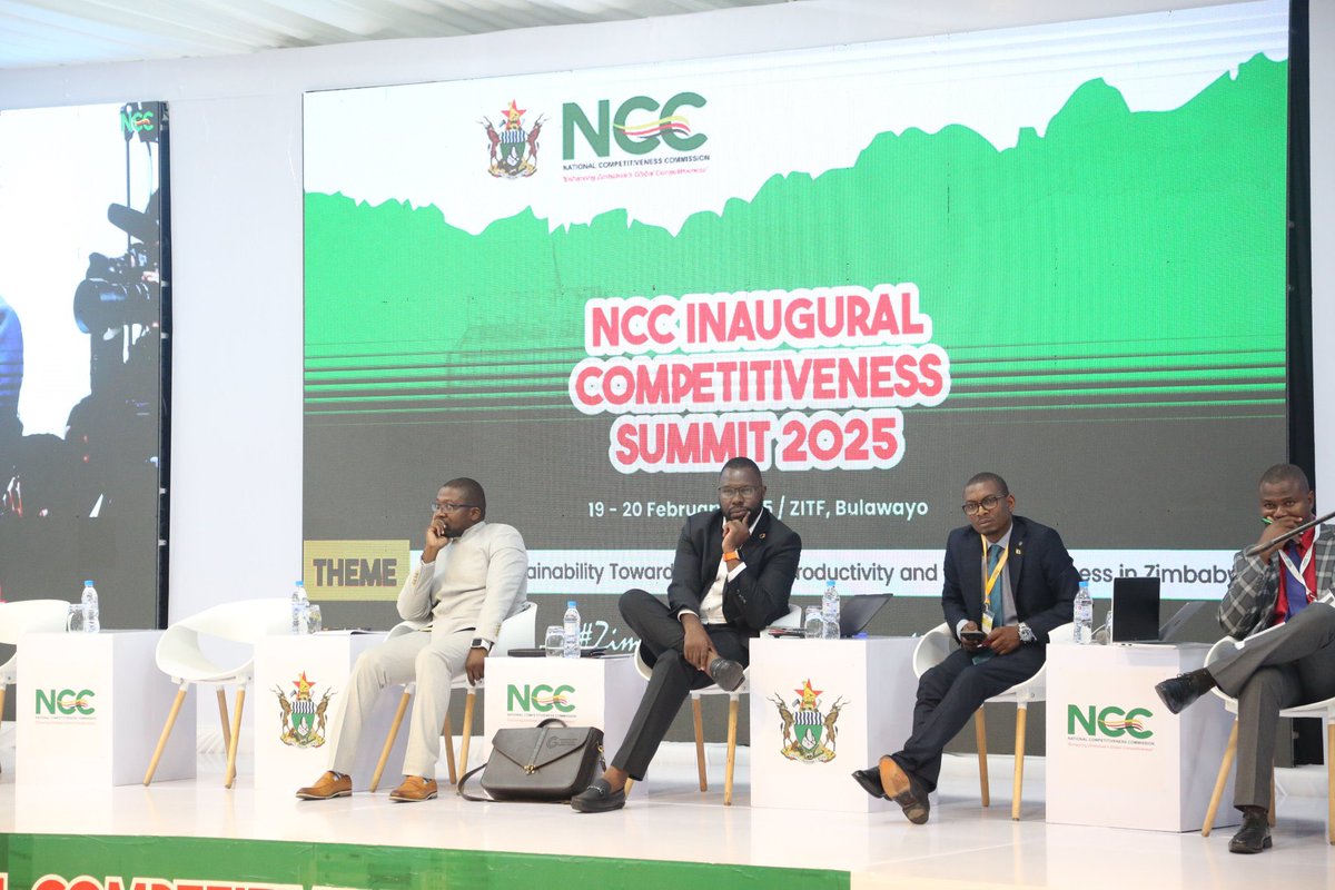 cpczimbabwe's tweet photo. 1/2 The Consumer Protection Commission is immensely delighted to have  participated in the NCC Competitiveness Summit held in Bulawayo at #ZIEC!
This summit offered vital incites on improving competitiveness standards in Zimbabwe. https://t.co/ytO90HhM6q