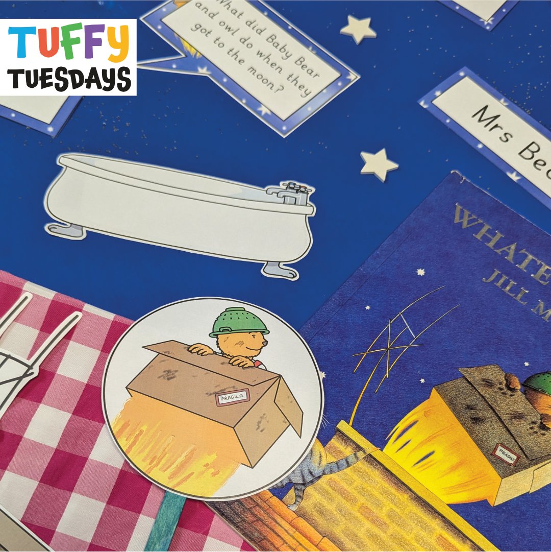 TeachersPetUK's tweet image. Can the children retell the story of Whatever Next?
Download this pack for free today only.

#WorldBookDay #WhateverNext #Tufftray #TuffyTuesdays