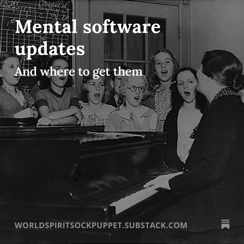 KatjaGrace's tweet image. Running with the brain computer metaphor, how do people get different software? open.substack.com/pub/worldspiriβ¦