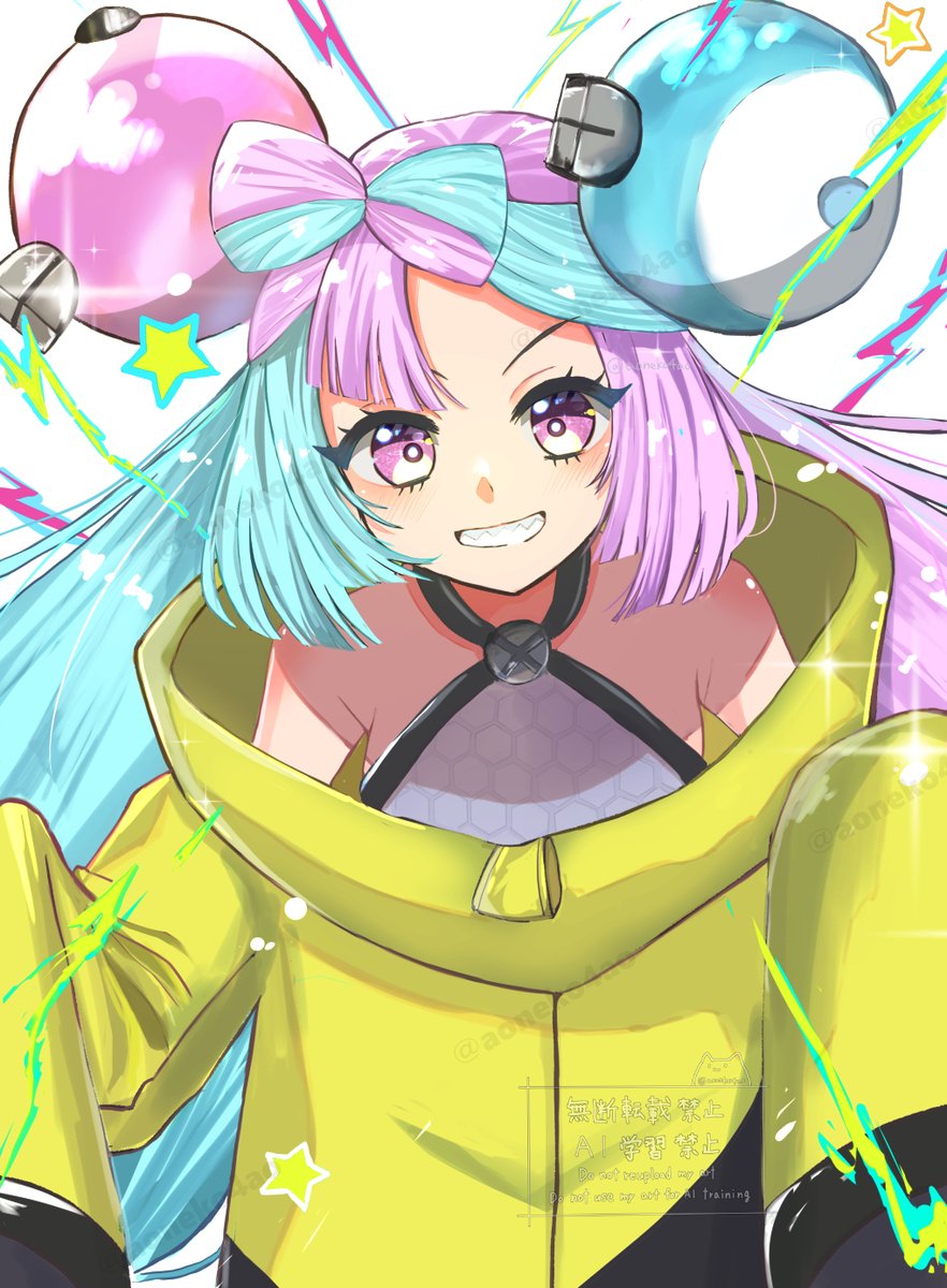 aoneko4ao's tweet image. 上げ直しました
いいねリポストして下さった方すいません
#ナンジャモ #ポケモン #Pokemon