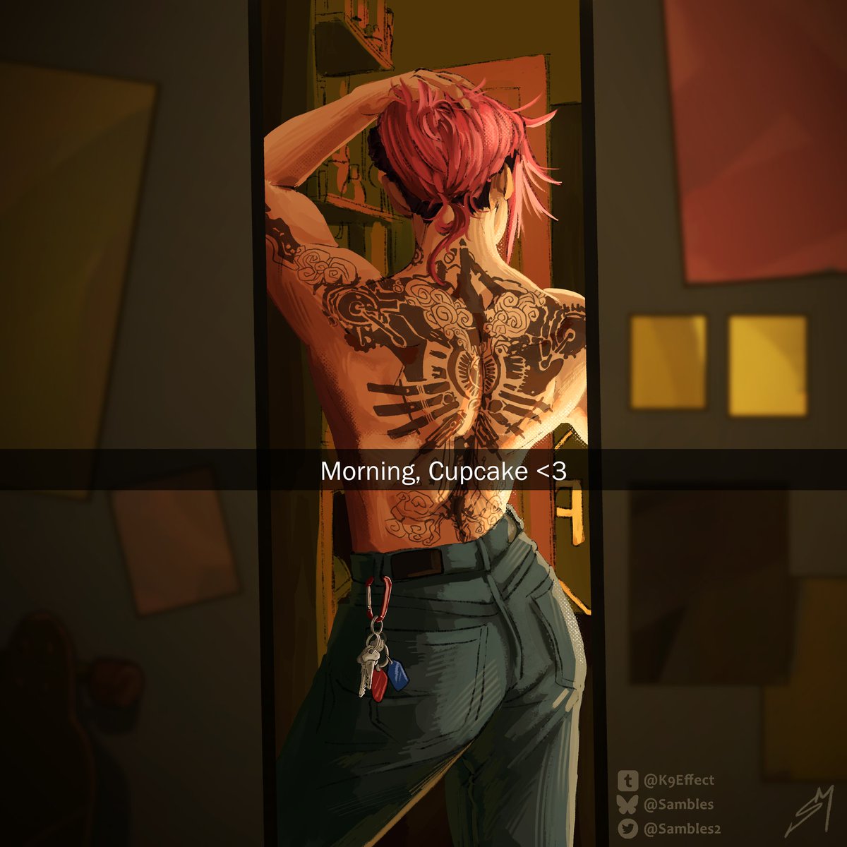 Morning, Cupcake <3
-
Modern au Caitvi. Alt version in thread and print link
-
#arcane #fanart #caitvi #violyn #piltoversfinest #wlw