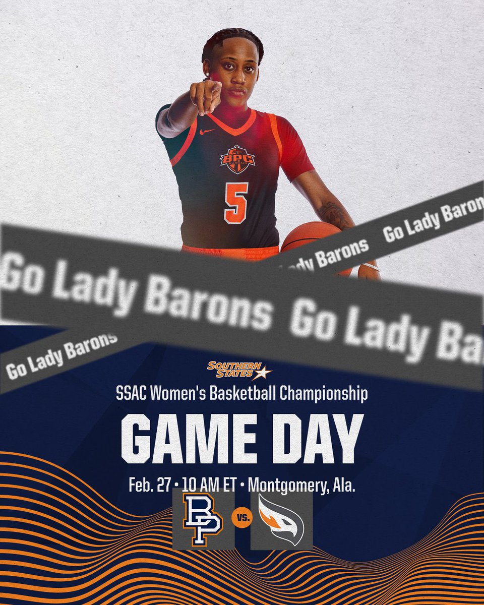 Brewton-Parker Women's Basketball (@bpcwbb) on Twitter photo GAME DAY ‼️
#ladybarons🏀⚔️ GAME DAY ‼️
#ladybarons🏀⚔️