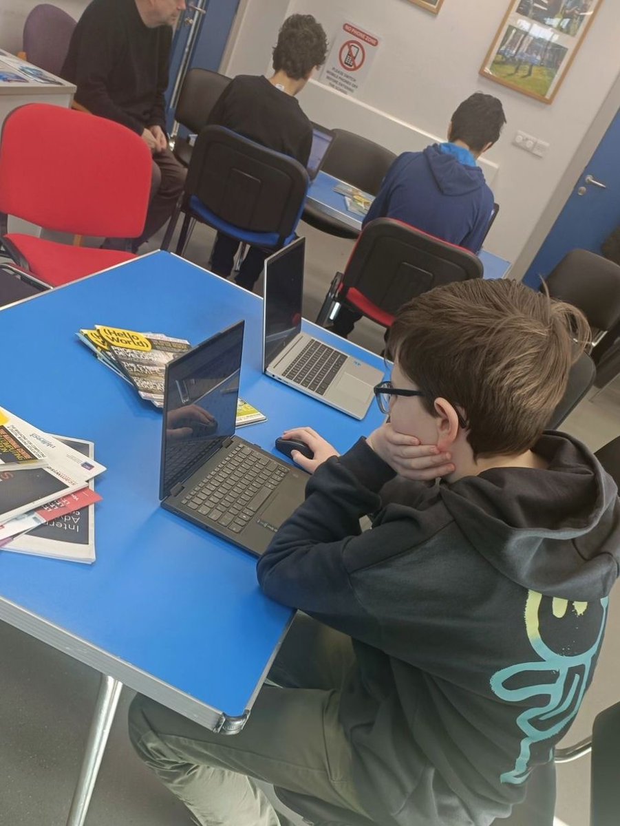 AutismNIPAPA's tweet image. 🚀 Super Scratch Saturdays at our CoderDojo Club! 🎉
We always have a fantastic time with both our regular attendees and new participants, combining fun with learning. We can’t wait to see you all next time! 💻👾
#AutismSupport #CoderDojo #ScratchProgramming #Community