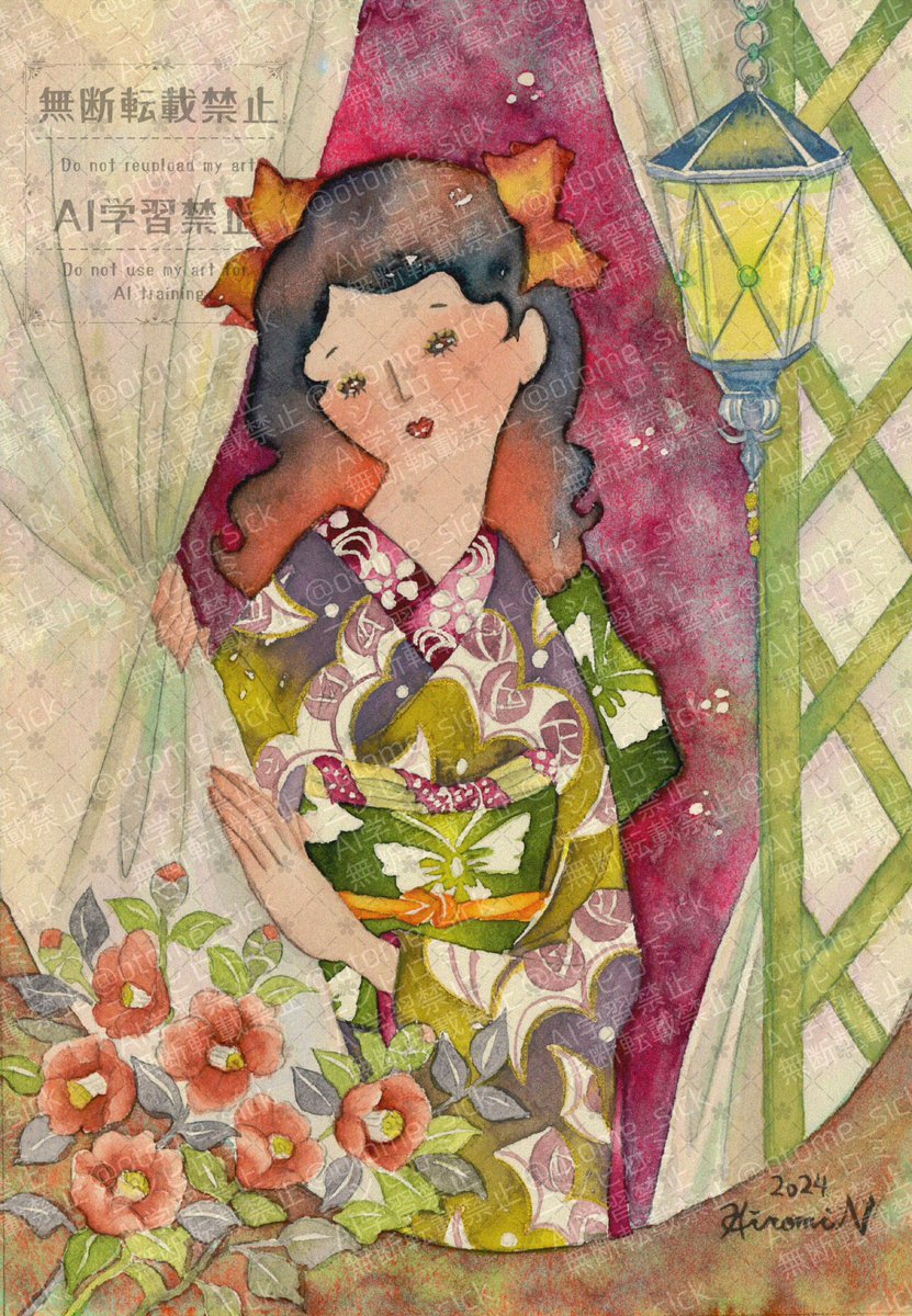 ニシヒロミ/乙女画作家 tweet media