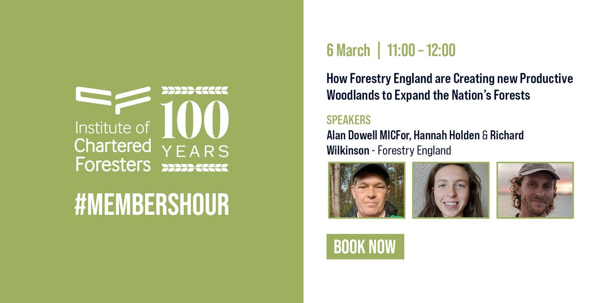 TheICF's tweet photo. #MembersHour is back next Thursday with speakers from @ForestryEngland joining to discuss the evolution of their woodland creation programme and how they're creating new productive woodlands to expand the Nation’s Forests.
Register now - ICF members only: https://t.co/0hB0wdzMAD https://t.co/ZRjdUKwuMG