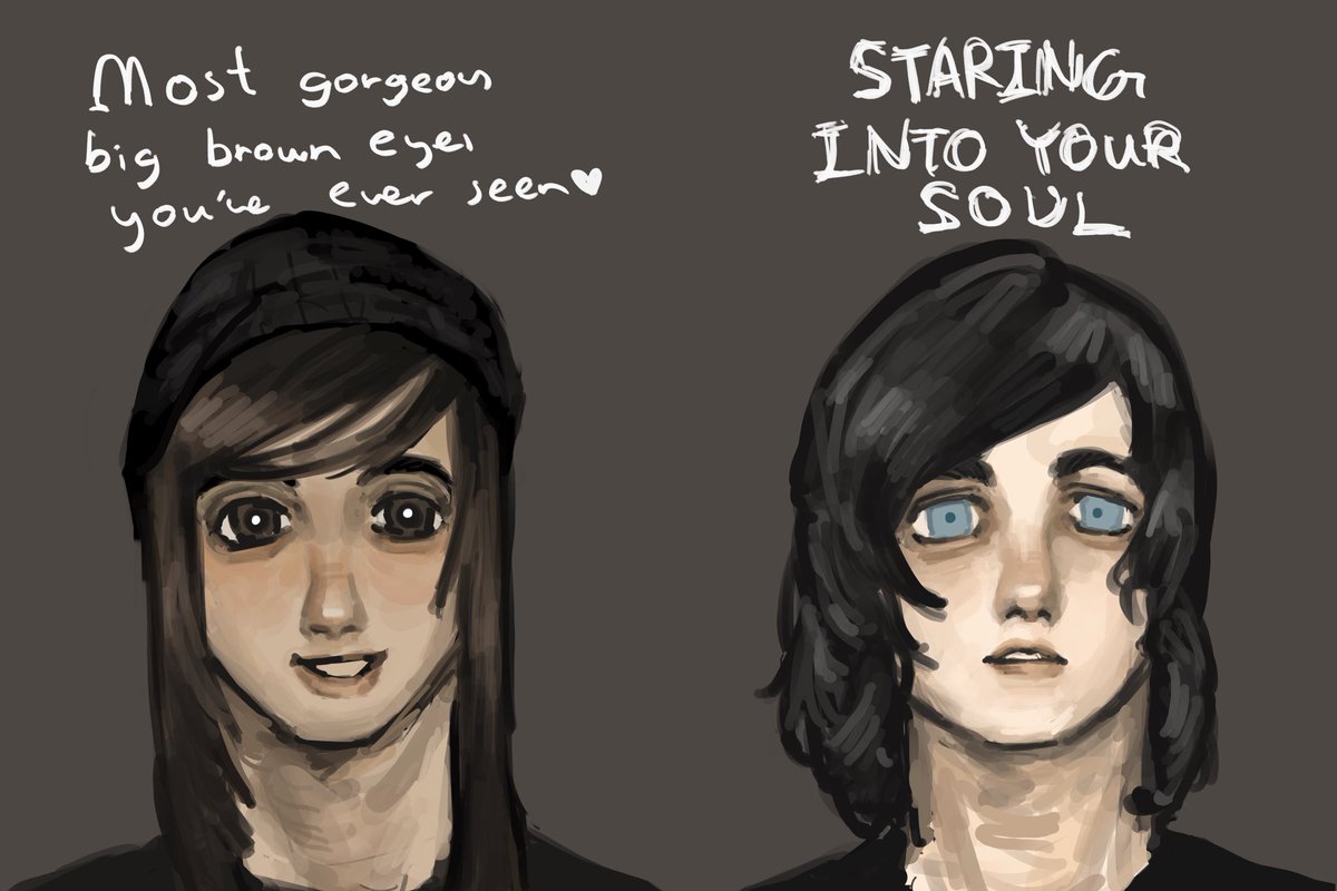 👁️👁️
#vicfuentesfanart #kellinquinnfanart #piercetheveil #sleepingwithsirens