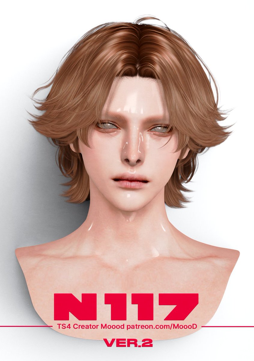 [심즈4] MoooD Hair N117 - VER1/2
blog.naver.com/mooo_d/2237770…