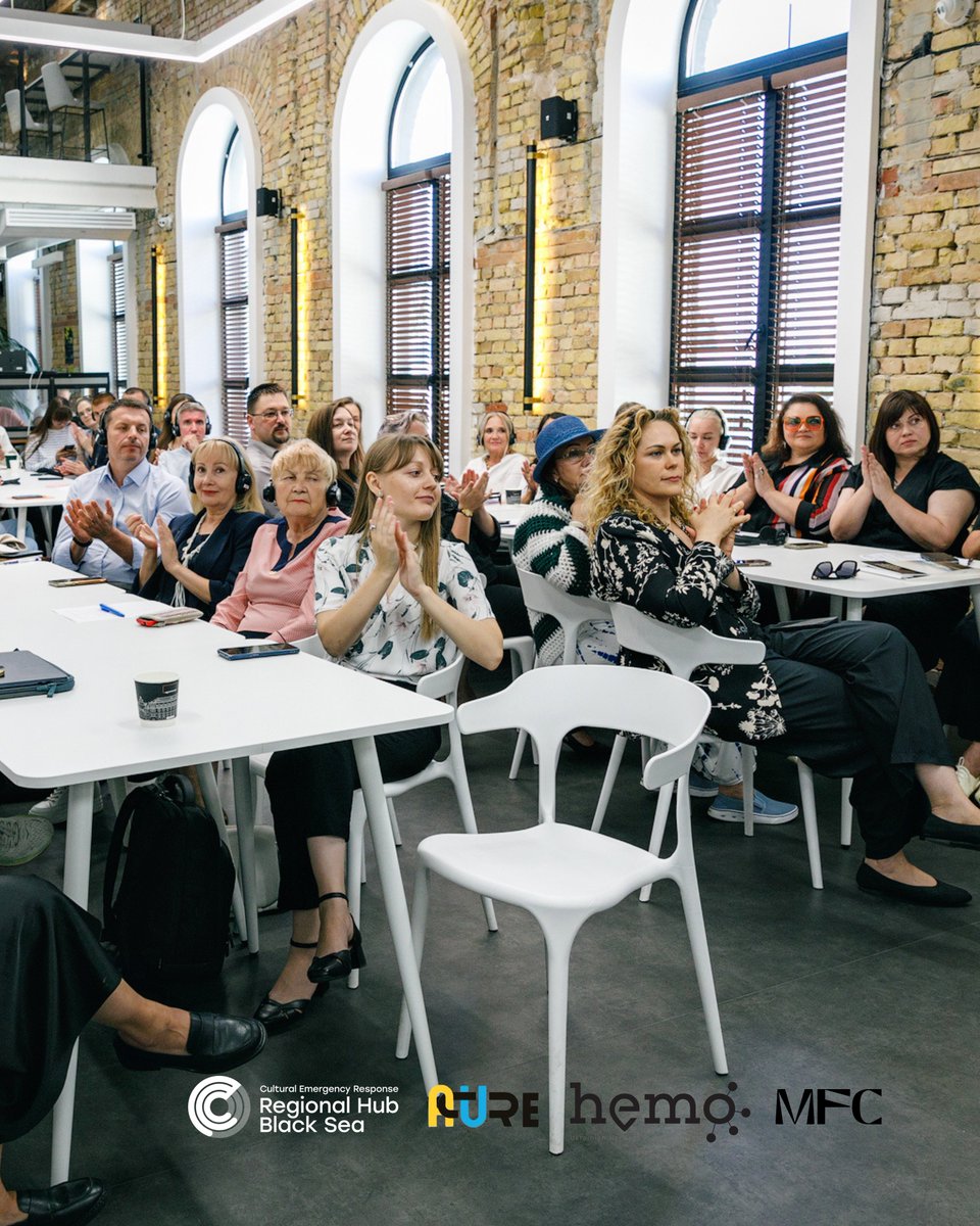 Cultural Emergency Response (CER) (@cerorganization) on Twitter photo #CERRegionalHubBlackSea launched in Lviv & Kyiv with stakeholder meetings & workshops. Led by HeMo, ACURE & Museum for Change, we focused on capacity building, risk mapping, & emergency response. Grateful to <a href="/DutchMFA/">Dutch Ministry of Foreign Affairs 🇳🇱</a> for their support, & <a href="/MondriaanFonds/">Mondriaan Fonds</a> for additional support. #CERRegionalHubBlackSea launched in Lviv & Kyiv with stakeholder meetings & workshops. Led by HeMo, ACURE & Museum for Change, we focused on capacity building, risk mapping, & emergency response. Grateful to <a href="/DutchMFA/">Dutch Ministry of Foreign Affairs 🇳🇱</a> for their support, & <a href="/MondriaanFonds/">Mondriaan Fonds</a> for additional support.