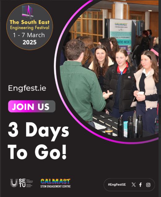 South-East Engineering Festival SETU & Calmast (@engfestse) on Twitter photo MARCH 01st approaches & what a line-up of activity we have in store in <a href="/SETUIreland/">South East Technological University</a> <a href="/CalmastWIT/">Calmast SETU</a> . Engineer Activity worksheets are available to download on our site engfest.ie. Thanks <a href="/TippLib/">TippCoCoLibraries</a> <a href="/wexfordcoco/">Wexford County Council</a> libraries in Kilkenny Carlow & Waterford #gearingupforEngFest MARCH 01st approaches & what a line-up of activity we have in store in <a href="/SETUIreland/">South East Technological University</a> <a href="/CalmastWIT/">Calmast SETU</a> . Engineer Activity worksheets are available to download on our site engfest.ie. Thanks <a href="/TippLib/">TippCoCoLibraries</a> <a href="/wexfordcoco/">Wexford County Council</a> libraries in Kilkenny Carlow & Waterford #gearingupforEngFest