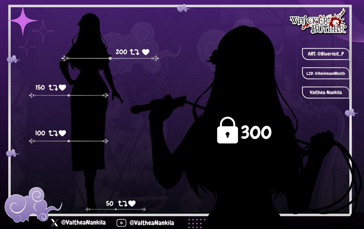 ˗ˏˋ ꒰  Vtuber Model Reveal  ꒱ ˎˊ˗ 

Part of M0NARCH  👑
Every stage has its act, every secret has its keeper. The curtain rises, Valthea Nankila is here! ⚡️💜

♡ + ↻ to unlock me
Thank you so much!

⟡ ┆ #modelreveal #vtuber #vtuberid #envtuber #vtuberuprising #vtuberdebut
