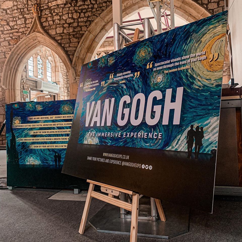 Van Gogh: The Immersive Experience, York tweet media