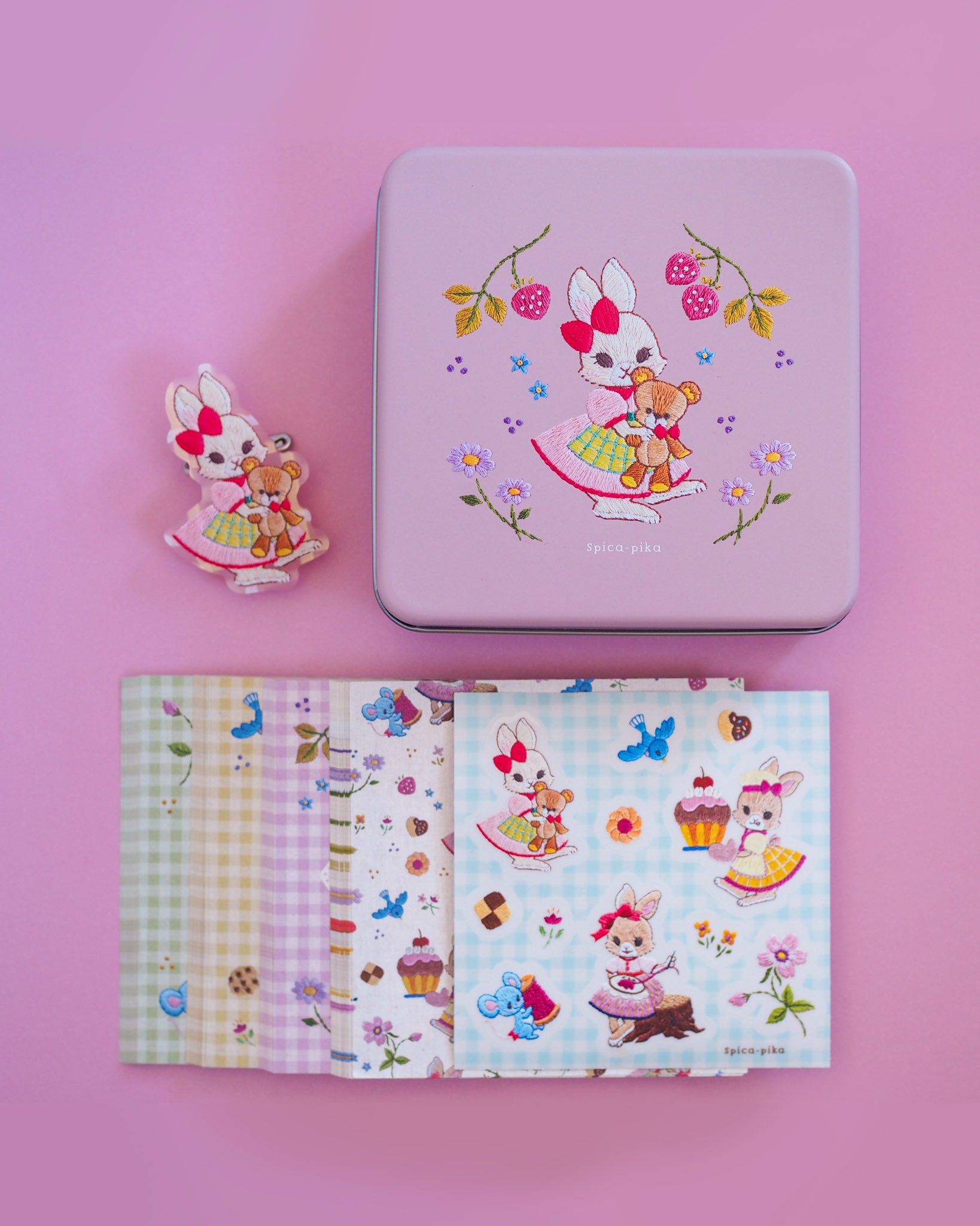 スピカピカ🐰おとぎの森の動物刺繍 (@spicapika077) / X