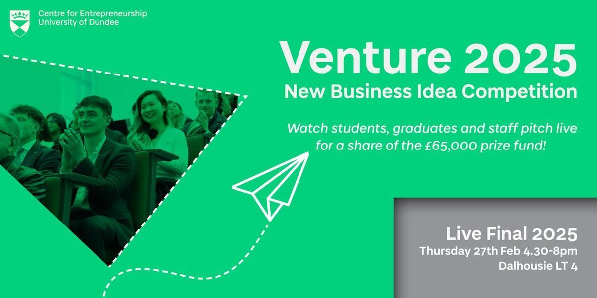 UoD Life Sciences (@uodlifesciences) on Twitter photo Good luck tonight to our <a href="/UoDEnterprise/">Centre for Entrepreneurship, University of Dundee</a> Venture Competition finalists Shravan Rathod <a href="/RShravanB/">Shravan B. Rathod</a> and Hajk-Georg Drost <a href="/HajkDrost/">Hajk-Georg Drost</a> from the School. They will be pitching their new business ideas to a panel of expert external judges in order to win a share of the £65k prize fund. Good luck tonight to our <a href="/UoDEnterprise/">Centre for Entrepreneurship, University of Dundee</a> Venture Competition finalists Shravan Rathod <a href="/RShravanB/">Shravan B. Rathod</a> and Hajk-Georg Drost <a href="/HajkDrost/">Hajk-Georg Drost</a> from the School. They will be pitching their new business ideas to a panel of expert external judges in order to win a share of the £65k prize fund.