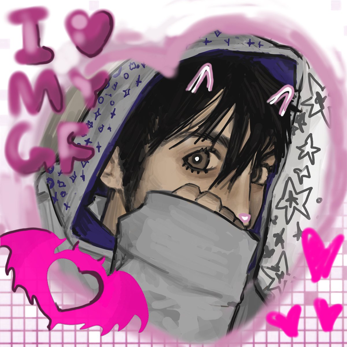 🎀
（装饰和背景很潦草对补起）
#fob #falloutboy #petewentzfanart