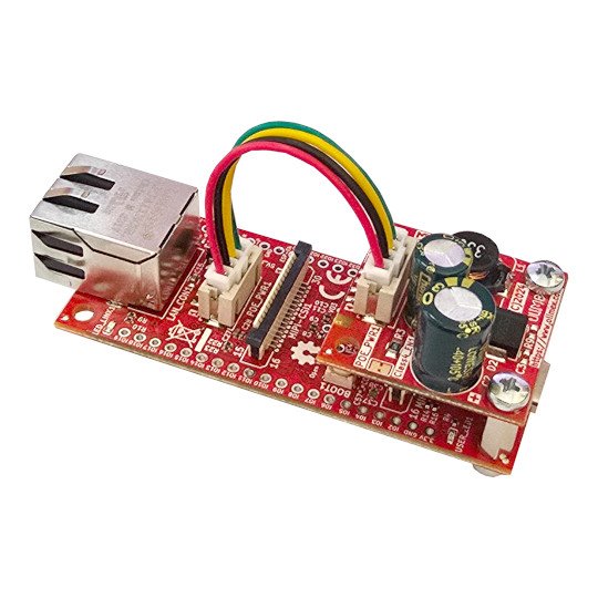 Olimex's tweet image. POEv3 is open source hardware add on board which adds Power Over Ethernet to ESP32-P4-DevKit. #esp32p4 #poe #oshw #espressif olimex.wordpress.com/2025/02/27/poe…