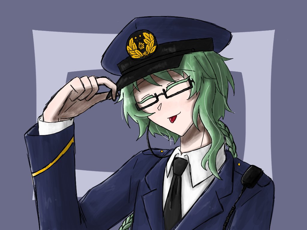 久しぶりにアイビスを使ったんで
ルーカスに警察の服装を着てもらった