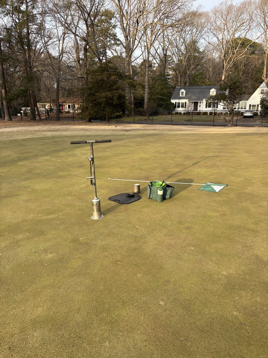 Beautiful morning to be on the cup cutter for a change!