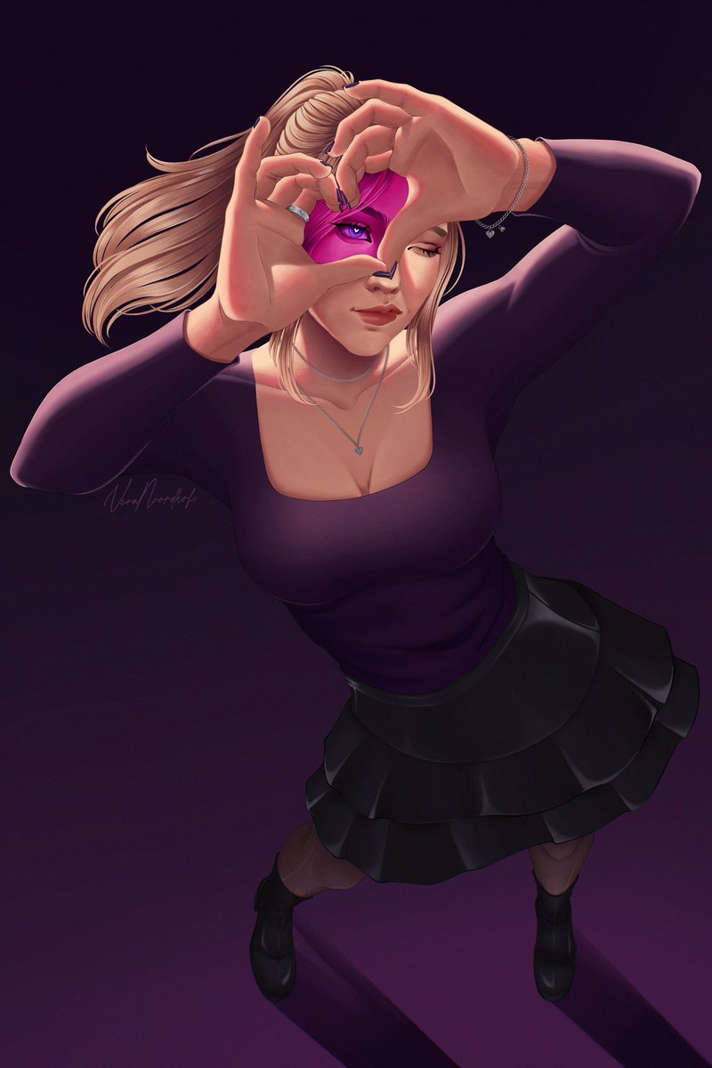 ❤️ FEBRUARI💋
The month of love! And time for the next self-portrait of this month. It was a very busy time, but despite it I got it done on time! Hope you guys are enjoying this series and are excited for next months piece!