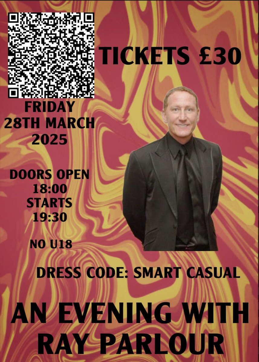 TICKETS NOW ON SALE (Poster QR Code)

Stotfold Football Club JSJ Stadium SG5 4HE

Former professional for Arsenal, Middlesborough &amp; Hull Now a radio presenter &amp; speaker

Enjoy an evening discussing the games/playing, dressing room/training ground stories, managers, fall outs etc
