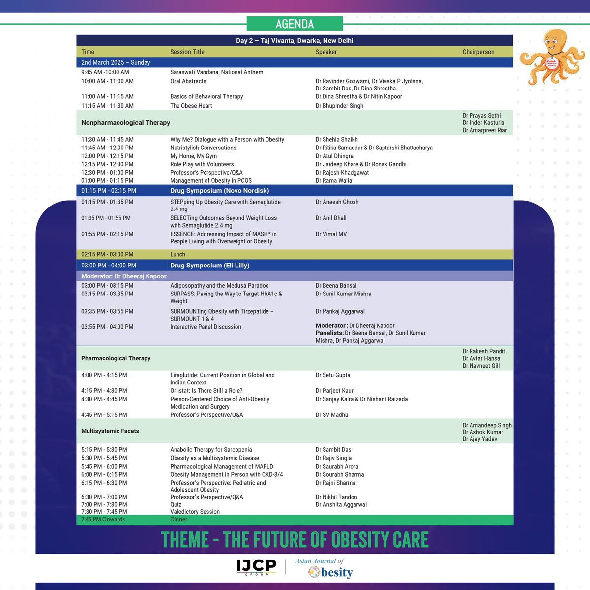 Dr Sanjay Kalra (@sanjaykalradr1) on Twitter photo Inspired by PM <a href="/narendramodi/">Narendra Modi</a>'s call to action against obesity, we're uniting medical experts at #Obesitas2025 on Mar 2nd in Delhi.<a href="/anandmahindra/">anand mahindra</a> <a href="/mirabai_chanu/">Saikhom Mirabai Chanu</a> <a href="/NandanNilekani/">Nandan Nilekani</a> @RanganathanMadhavan @ShreyaGhoshal <a href="/Mohanlal/">Mohanlal</a> @sudhamurty @DineshLalYadav <a href="/realmanubhaker/">Manu Bhaker🇮🇳</a> <a href="/OmarAbdullah/">Omar Abdullah</a> Inspired by PM <a href="/narendramodi/">Narendra Modi</a>'s call to action against obesity, we're uniting medical experts at #Obesitas2025 on Mar 2nd in Delhi.<a href="/anandmahindra/">anand mahindra</a> <a href="/mirabai_chanu/">Saikhom Mirabai Chanu</a> <a href="/NandanNilekani/">Nandan Nilekani</a> @RanganathanMadhavan @ShreyaGhoshal <a href="/Mohanlal/">Mohanlal</a> @sudhamurty @DineshLalYadav <a href="/realmanubhaker/">Manu Bhaker🇮🇳</a> <a href="/OmarAbdullah/">Omar Abdullah</a>
