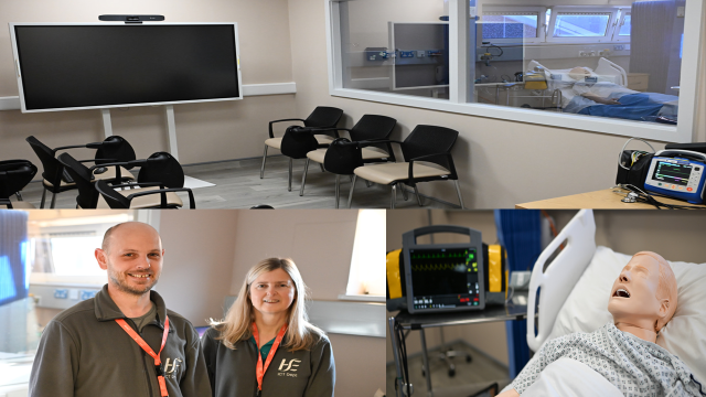 UHW_Waterford's tweet photo. Exciting day @UHW, much planning &amp; collaboration to bring it to what is our fantastic SIM lab today. Thank you to the many who assisted  to Prof Dara Byrnes, National Clinical Lead for Simulation &amp; our GM who cut the ribbon. #patientsafety #puttingpatientfirst @HSEDubSouthEast https://t.co/pbzFXicWlt