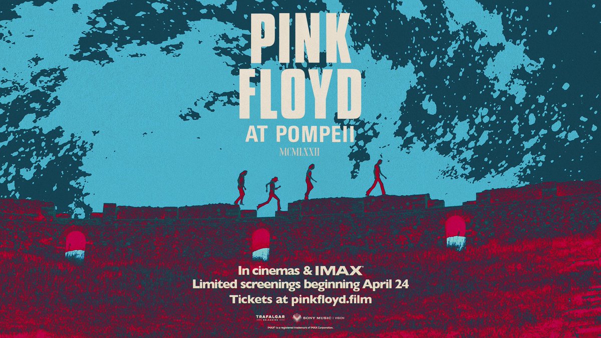 Experience Pink Floyd like never before through this pioneering audio-visual remaster! The 1972 concert film returns in stunning 4K.

Pink Floyd at Pompeii – MCMLXXII in cinemas &amp; IMAX® with limited screenings beginning April 24. Tickets on sale March 5. Sign up for more info at