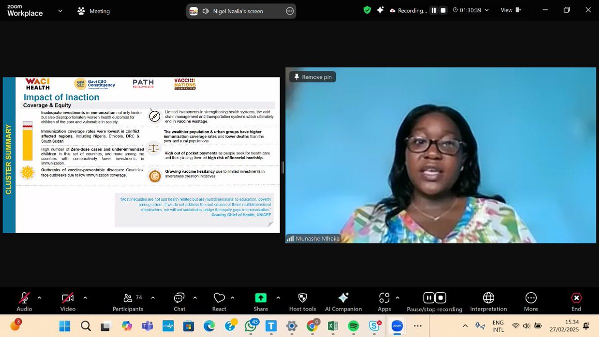 WanjikuN (@wanjiku_n33300) on Twitter photo Insufficient funding is a major barrier to achieving universal vaccine access.-<a href="/munashe/">Munashe</a> emphasizes
#ImmunizationForAll
#TheVacciNationsCampaign
<a href="/WHOAFRO/">WHO African Region</a>
<a href="/PATHtweets/">PATH</a>
<a href="/WACIHealth/">WACI Health</a>
<a href="/gavi_csos/">Gavi CSO Constituency</a> Insufficient funding is a major barrier to achieving universal vaccine access.-<a href="/munashe/">Munashe</a> emphasizes
#ImmunizationForAll
#TheVacciNationsCampaign
<a href="/WHOAFRO/">WHO African Region</a>
<a href="/PATHtweets/">PATH</a>
<a href="/WACIHealth/">WACI Health</a>
<a href="/gavi_csos/">Gavi CSO Constituency</a>
