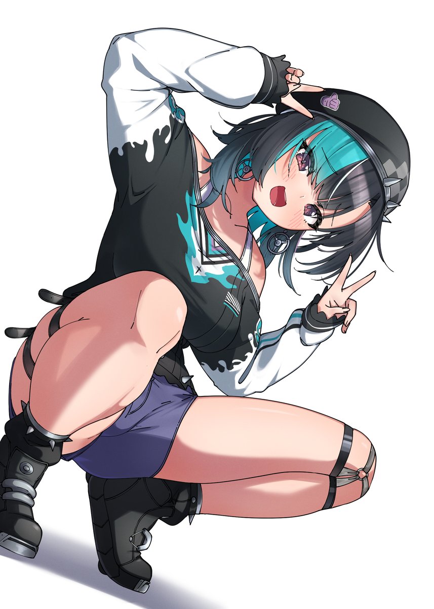 l_illust45's tweet image. ダブルピース✌✌
#もはやちはや
