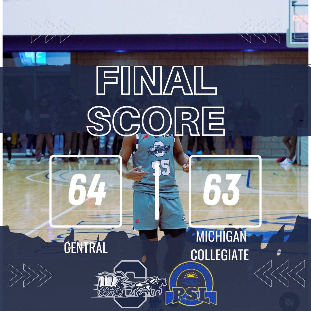 Survive and Advance by Any Means during the playoffs. Had to tough a win out last night vs Michigan Collegiate

Jaden McDonald 26p, 6a, 3s
Jeremiah Gray 18p, 9r, 2b
Tyre Acuff 11p, 7r, 2s, 1b
EJ Webb 6p, 2r, 2a

District Championship Friday @ 7 vs Loyola