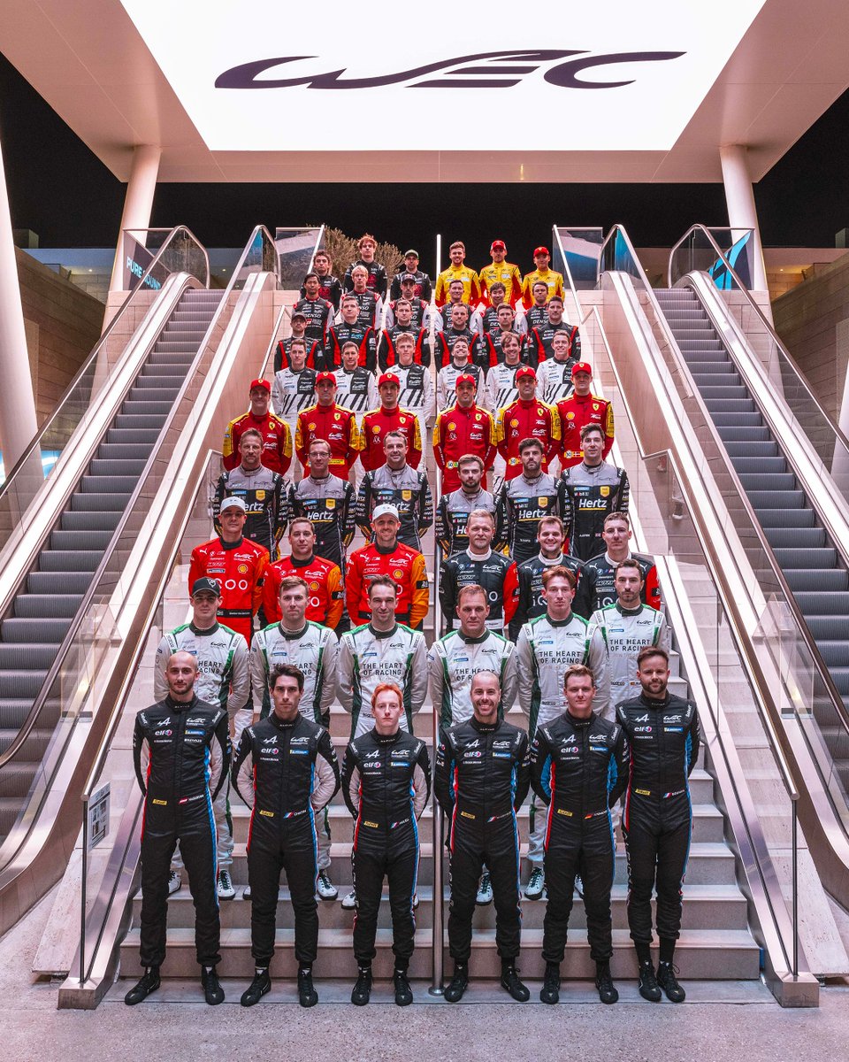 FIA World Endurance Championship (@fiawec) on Twitter photo The Hypercar class of 2️⃣0️⃣2️⃣5️⃣
#WEC #Qatar1812km <a href="/lusailcircuit/">حلبة لوسيل الدولية</a> <a href="/fia/">FIA</a>
<a href="/FerrariHypercar/">Ferrari Hypercar</a> <a href="/AFCorse/">AF Corse</a> <a href="/SignatechAlpine/">Alpine Endurance Team</a> <a href="/BMWMotorsport/">BMW M Motorsport</a> <a href="/AMR_Official/">Aston Martin Racing</a> <a href="/peugeotsport/">Peugeot Sport</a> <a href="/PorscheRaces/">Porsche Motorsport</a> <a href="/TGR_WEC/">TOYOTA GAZOO Racing WEC</a> <a href="/CadillacVSeries/">Cadillac Performance</a> <a href="/JotaSport/">Jota Sport</a> <a href="/ProtonRacing/">Proton Competition</a> The Hypercar class of 2️⃣0️⃣2️⃣5️⃣
#WEC #Qatar1812km <a href="/lusailcircuit/">حلبة لوسيل الدولية</a> <a href="/fia/">FIA</a>
<a href="/FerrariHypercar/">Ferrari Hypercar</a> <a href="/AFCorse/">AF Corse</a> <a href="/SignatechAlpine/">Alpine Endurance Team</a> <a href="/BMWMotorsport/">BMW M Motorsport</a> <a href="/AMR_Official/">Aston Martin Racing</a> <a href="/peugeotsport/">Peugeot Sport</a> <a href="/PorscheRaces/">Porsche Motorsport</a> <a href="/TGR_WEC/">TOYOTA GAZOO Racing WEC</a> <a href="/CadillacVSeries/">Cadillac Performance</a> <a href="/JotaSport/">Jota Sport</a> <a href="/ProtonRacing/">Proton Competition</a>