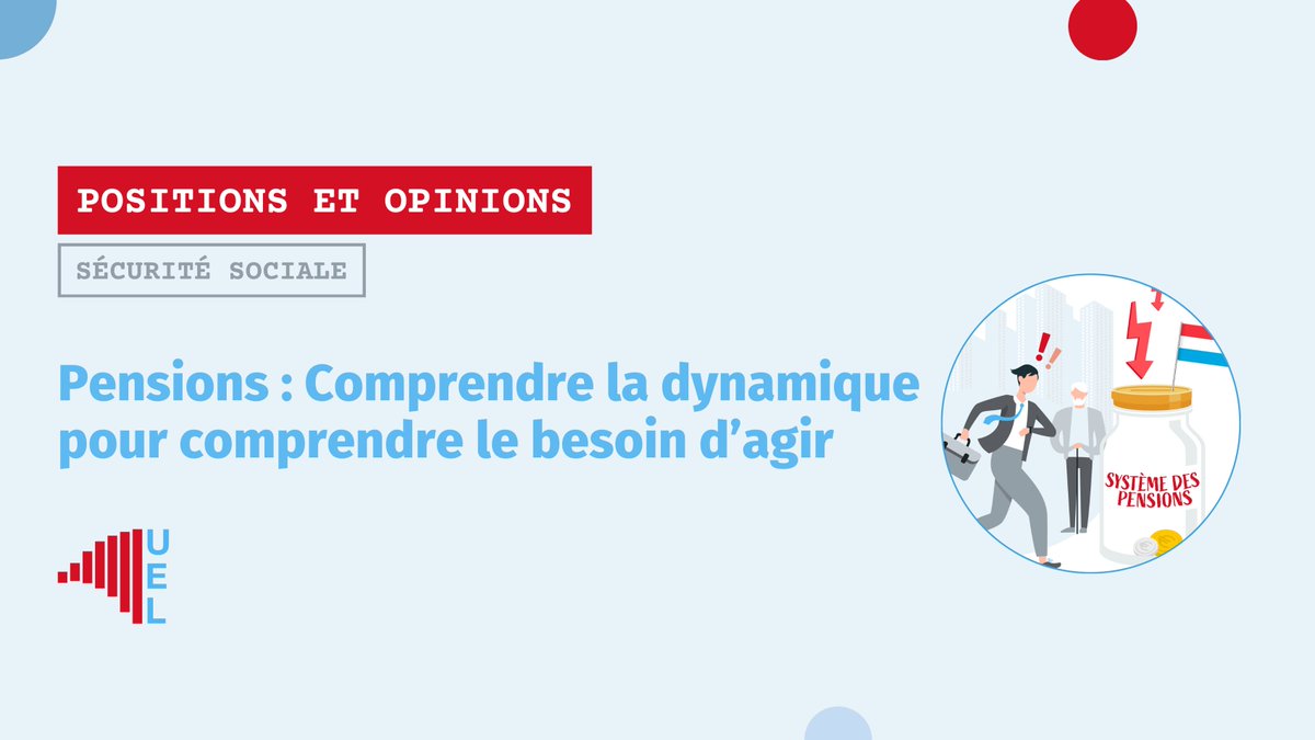 #position
Ces derniers mois, de nombreux propos ont été tenus dans le cadre des réflexions devant mener à une (nécessaire) réforme du régime général d’assurance pension.
🔵 Dépasser la vue statique pour adopter une vue dynamique et actuarielle : tel est le défi à relever pour se