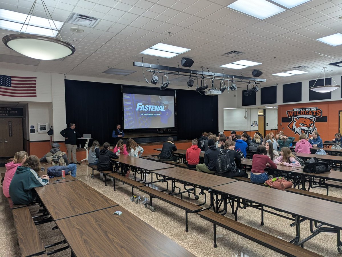 Thank you to <a href="/FastenalCompany/">Fastenal Company</a> for coming into NUHS and speaking with our students <a href="/NU_Supt/">Justin Ufferman</a>
