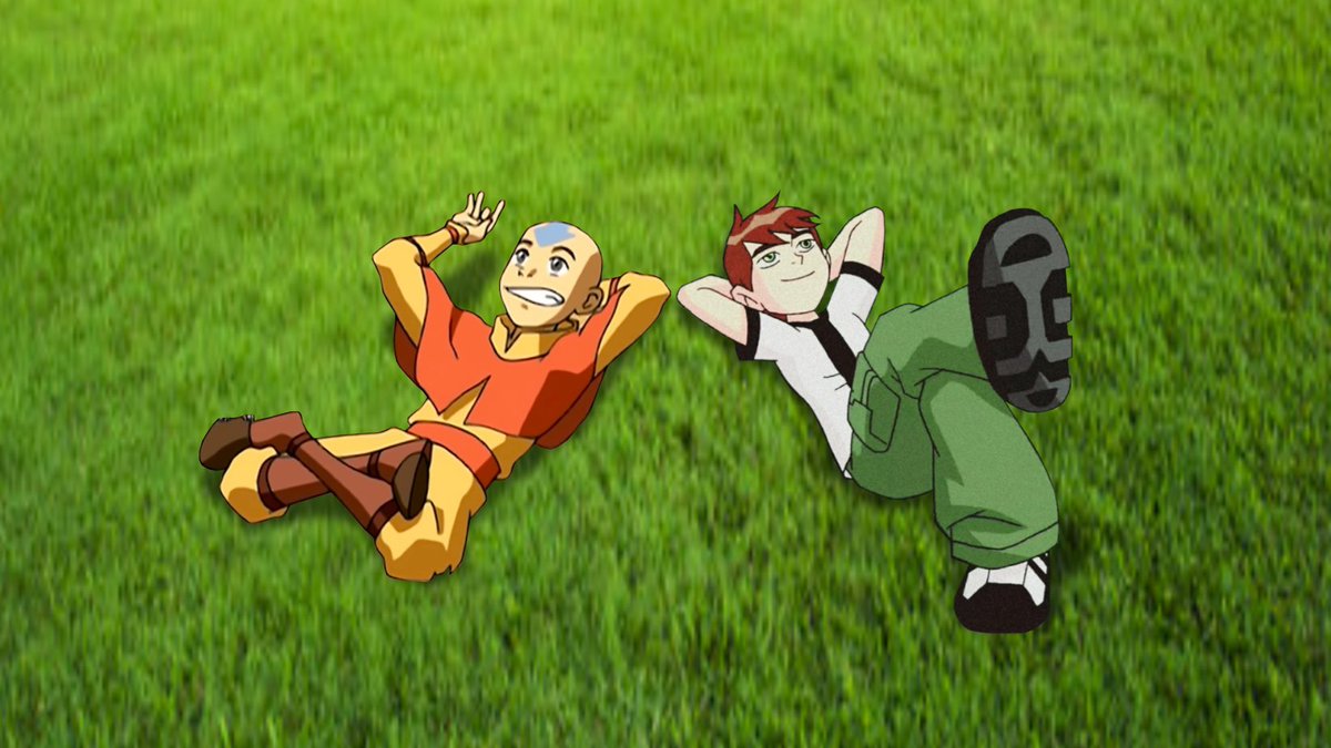 Just two brothers from other networks chillin after saving the world.

#Aang #AvatarTheLastAirbender #AtLA20 #Ben10 #Ben10Classic #ReviveBen10 #BenTennyson