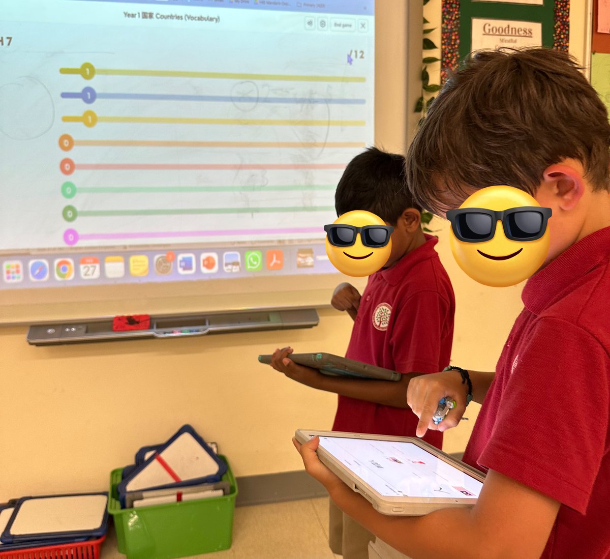 esthersspw's tweet image. 🚀 Learning Mandarin has never been this fun!
Our students are mastering 汉字 and vocabulary with @Quizlet—turning learning into an exciting game! 🎮✨ From flashcards to match challenges, they’re leveling up their language skills every day! @HISPriMandarin #his_learning